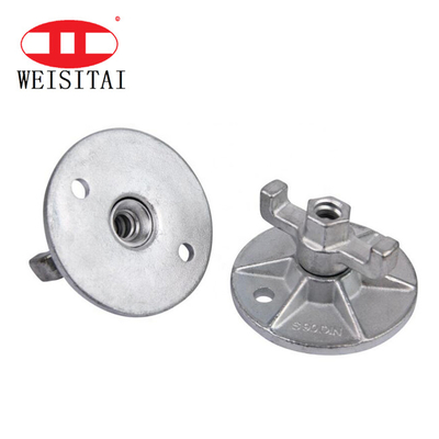 Adjustable D17mm Wing Nut Tie Rod Steel Formwork Ductile Casted Iron
